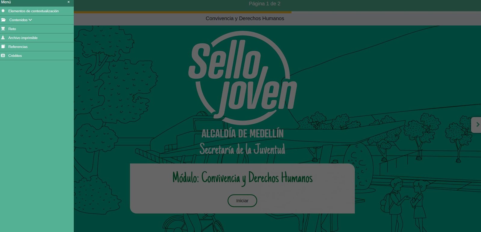 Objeto Virtual de Aprendizaje (OVA) Alcaldía de Medellín - ITM